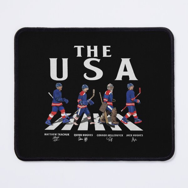Item preview, Jack Hughes USA Hockey - Jack Hughes Missing Teeth USA Hockey, Jack Hughes USA Hockey Golden Goal Champion 2026 designed and sold by CLOUDYMOODS.
