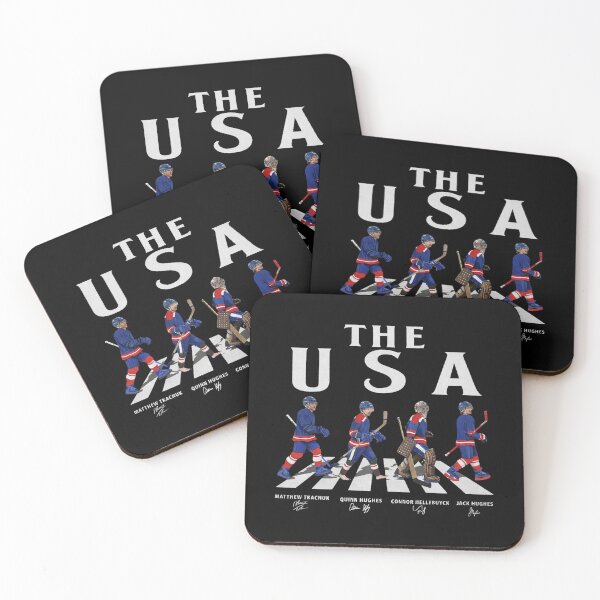 Item preview, Jack Hughes USA Hockey - Jack Hughes Missing Teeth USA Hockey, Jack Hughes USA Hockey Golden Goal Champion 2026 designed and sold by CLOUDYMOODS.