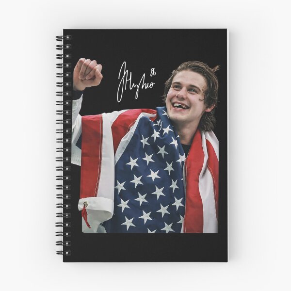 Item preview, Jack Hughes Missing Teeth USA Hockey, Jack Hughes USA Hockey Golden Goal Champion 2026 designed and sold by CLOUDYMOODS.
