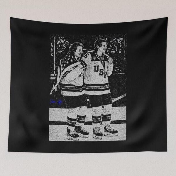 Item preview, Jack Hughes Quinn Hughes - Jack Hughes Missing Teeth USA Hockey, Jack Hughes USA Hockey Golden Goal Champion 2026 designed and sold by CLOUDYMOODS.