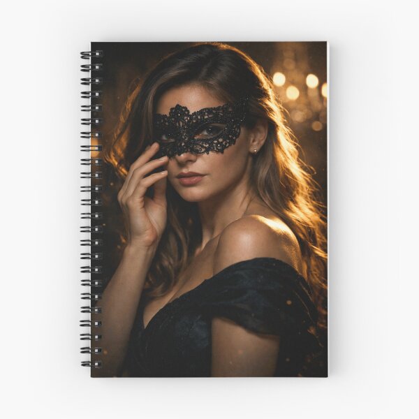 Item preview, Masquerade Moment – Elegant Cinematic Portrait Poster Style designed and sold by SEIMEI2025.