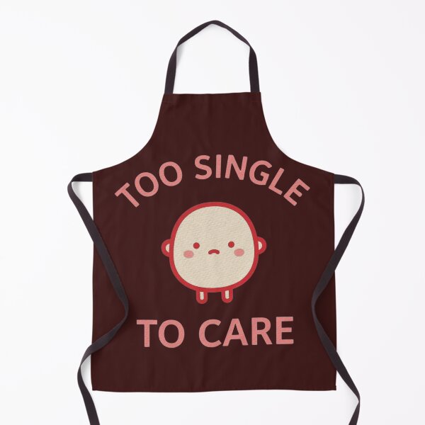Item preview, Too Single To Care - Cute Funny Valentine's Day for Singles designed and sold by phiawdesign9.