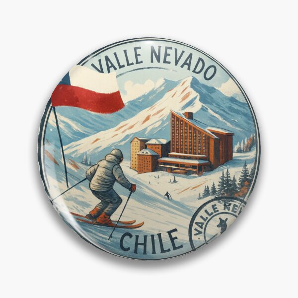Item preview, Valle Nevado Chile - Travel Art designed and sold by vectcd.