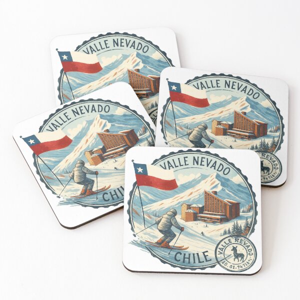 Item preview, Valle Nevado Chile - Arte Viajero designed and sold by vectcd.