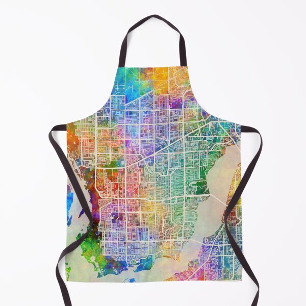 Item preview, Cape Coral Florida City Street Map designed and sold by ArtPrints.