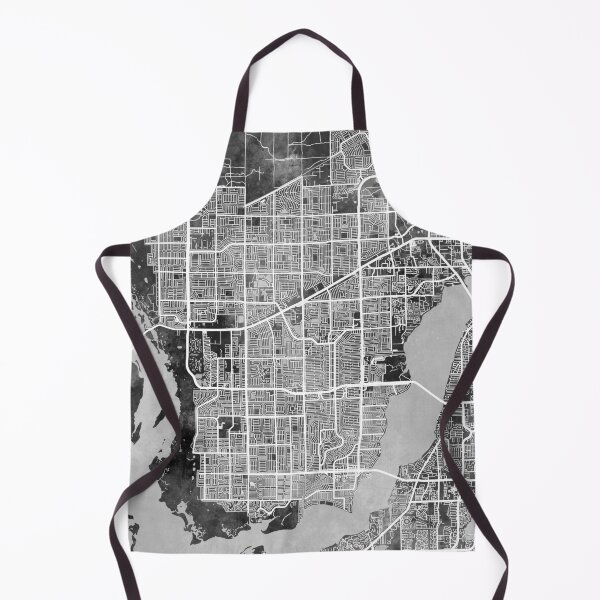 Item preview, Cape Coral Florida City Street Map designed and sold by ArtPrints.