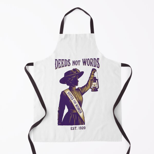Item preview, Deeds Not Words Votes Women 1920 - Suffragette History Month Gift designed and sold by Luminari Creations.