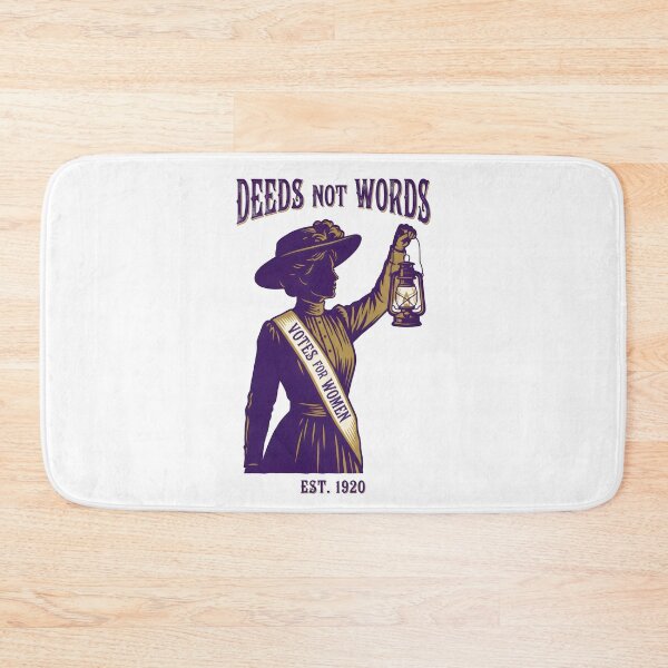 Item preview, Deeds Not Words Votes Women 1920 - Suffragette History Month Gift designed and sold by Luminari Creations.