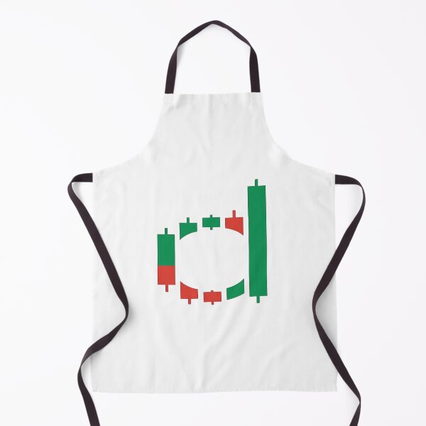 Item preview, Stock Market Letter d – Candlestick Trading Alphabet Design designed and sold by Adappai.