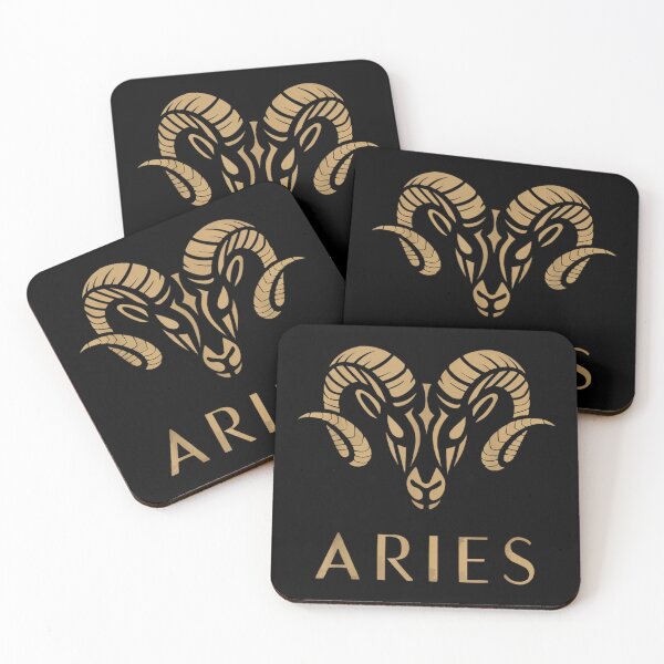 Item preview, Aries Energy Divine Masculine Gold Ram Head Astrology Manifestation Horoscope 2026 Art designed and sold by DienesAngele.