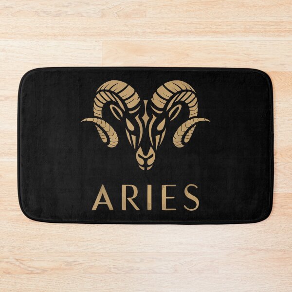 Item preview, Aries Energy Divine Masculine Gold Ram Head Astrology Manifestation Horoscope 2026 Art designed and sold by DienesAngele.
