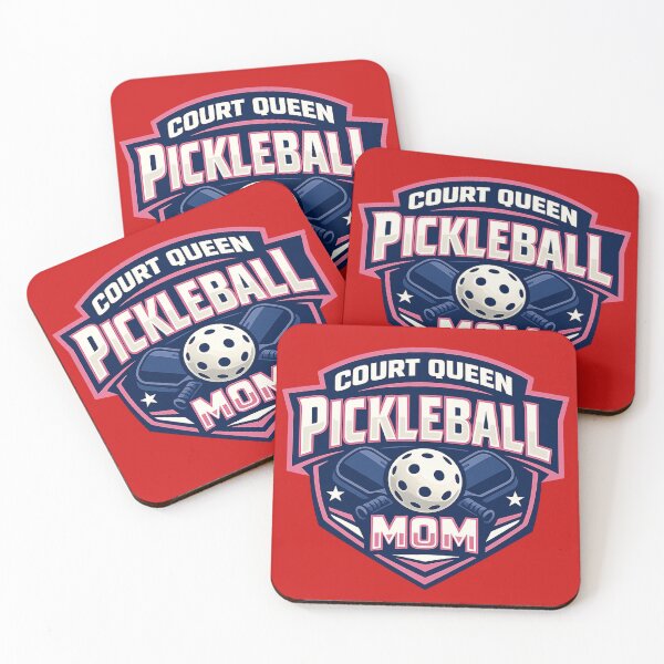 Item preview, Court Queen Pickleball Mom Shirt – Bold Sport Badge Design – Competitive Mother Gift designed and sold by Pickleball-Gift.