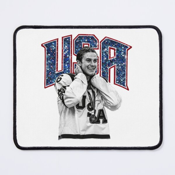 Item preview, Jack Hughes USA Hockey - Jack Hughes Missing Teeth USA Hockey, Jack Hughes USA Hockey Golden Goal Champion 2026 designed and sold by CLOUDYMOODS.