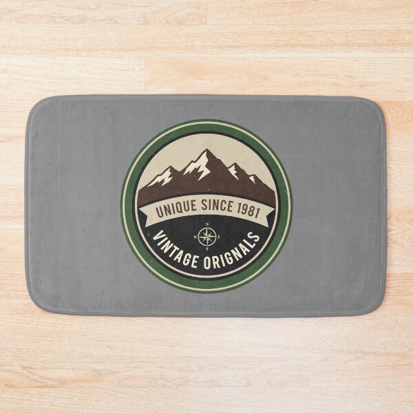 Item preview, Unique Since 1981 Vintage Originals – Retro Mountain & Hiking Design designed and sold by Fuechse.