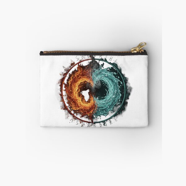 Item preview, Ash & Brine - Fire and Water Element Circle Design designed and sold by Where Ash Meets Brine.