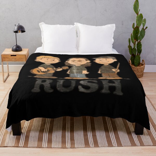 Item preview, Rush Band Peanuts Style Baby Tee Rock Band Tee Cartoon Rush Fan Girl designed and sold by lorense99.