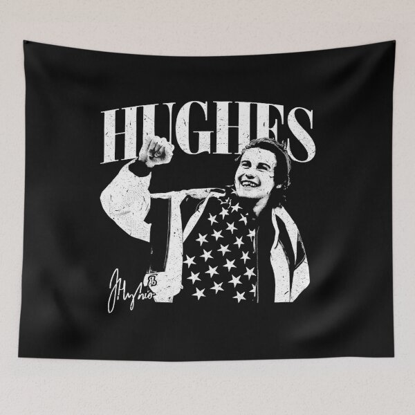 Item preview, Jack Hughes USA Hockey - Jack Hughes Missing Teeth USA Hockey, Jack Hughes USA Hockey Golden Goal Champion 2026 designed and sold by CLOUDYMOODS.