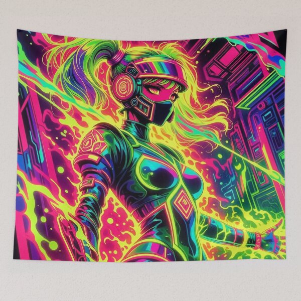 Item preview, Nuclear Overdrive: Cyber Hazmat Warrior designed and sold by RadaQueen.