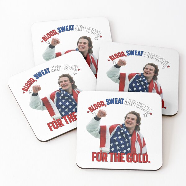 Item preview, Jack Hughes USA Hockey - Jack Hughes Missing Teeth USA Hockey, Jack Hughes USA Hockey Golden Goal Champion 2026 designed and sold by CLOUDYMOODS.