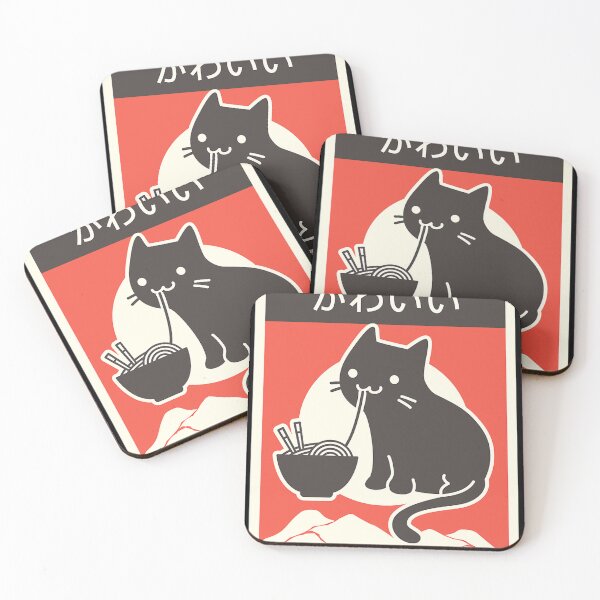 Item preview, Style Japenese Ramen Cat designed and sold by DigitalArt2U.