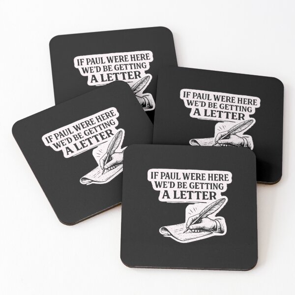 Item preview, If Paul Were Here We'd Be Getting A Letter — Funny Church Humor Meme Shirt designed and sold by VibeOffline Studio.