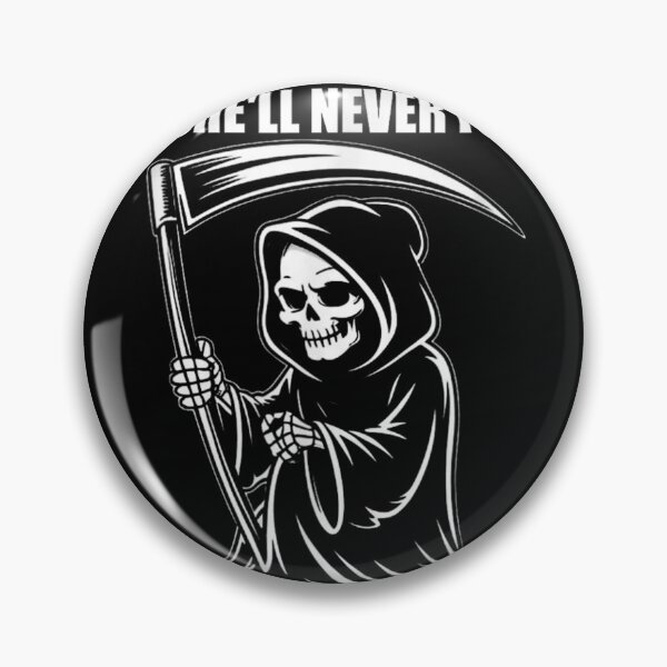 Item preview, Post-Ironic Rim Reaper Pinkeye Is Temporary Grim Reaper Dark Humour Meme Art designed and sold by TiaraHans.