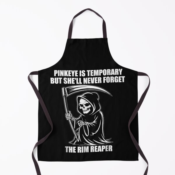 Item preview, Post-Ironic Rim Reaper Pinkeye Is Temporary Grim Reaper Dark Humour Meme Art designed and sold by TiaraHans.