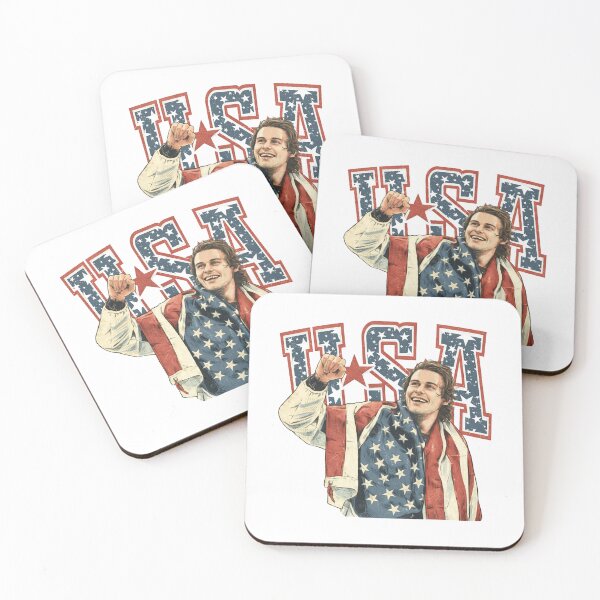 Item preview, Jack Hughes USA Hockey - Jack Hughes Missing Teeth USA Hockey, Jack Hughes USA Hockey Golden Goal Champion 2026 designed and sold by CLOUDYMOODS.