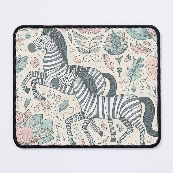 Item preview, Hand-Drawn Zebra Whimsy   designed and sold by Vanich-Panich.