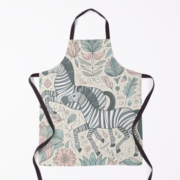 Item preview, Hand-Drawn Zebra Whimsy designed and sold by Vanich-Panich.