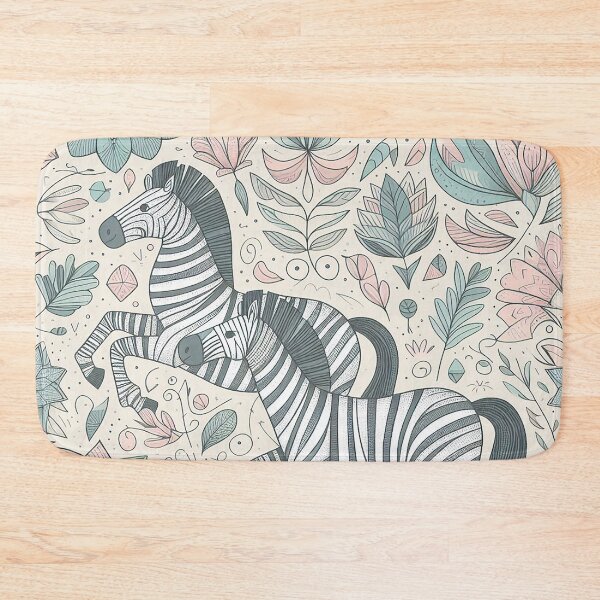 Item preview, Hand-Drawn Zebra Whimsy   designed and sold by Vanich-Panich.