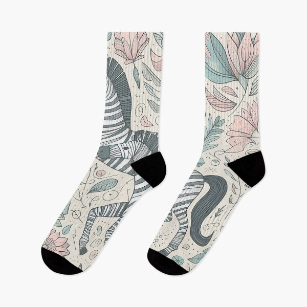 Item preview, Hand-Drawn Zebra Whimsy   designed and sold by Vanich-Panich.