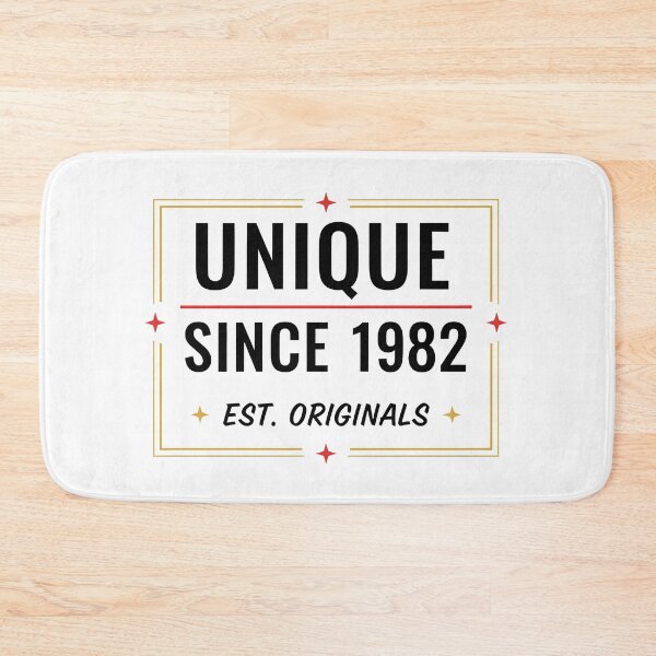 Item preview, Unique Since 1982 Est. Originals – Elegant Vintage Birthday Design designed and sold by Fuechse.