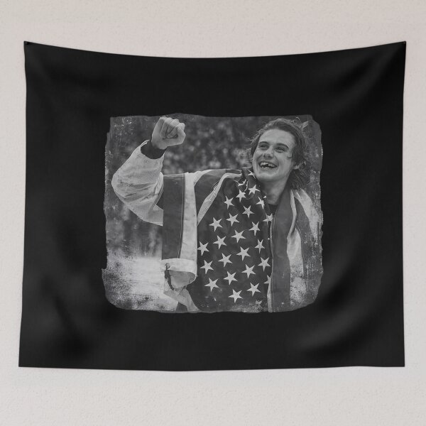 Item preview, Jack Hughes USA Hockey - Jack Hughes Missing Teeth USA Hockey, Jack Hughes USA Hockey Golden Goal Champion 2026 designed and sold by CLOUDYMOODS.