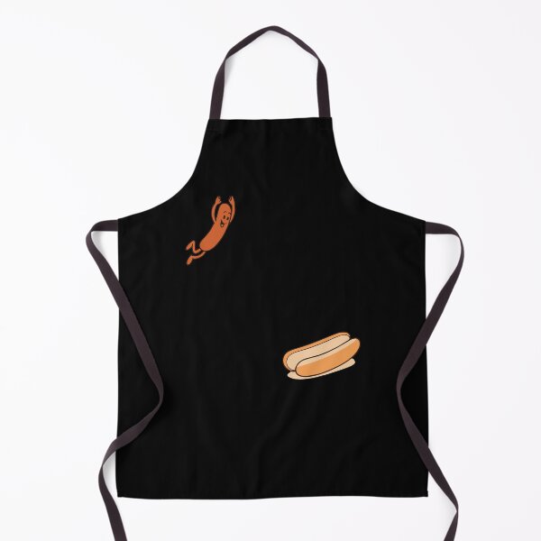 Item preview, Hotdog High Dive Funny Hot Dog Jumping Into Bun Sausage BBQ  designed and sold by judycuevas1.