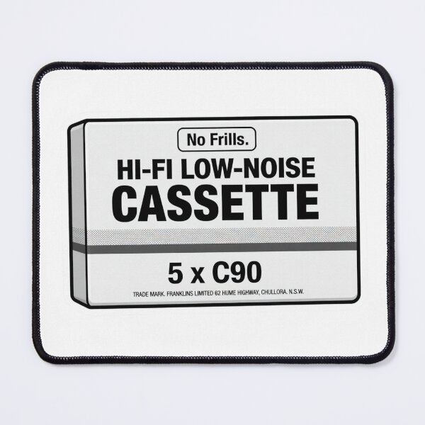 Item preview, No Frills Franklins Supermarket Cassette Tape designed and sold by Vintage Vista Stickers.