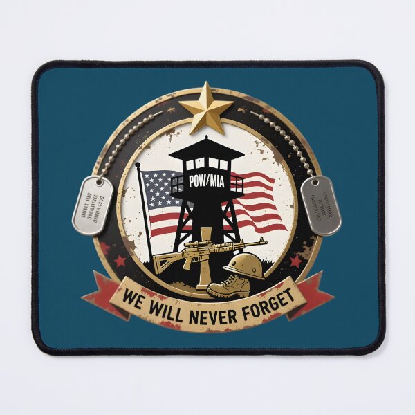 Item preview, veteran military POW/MIA designed and sold by BoralisSynth.