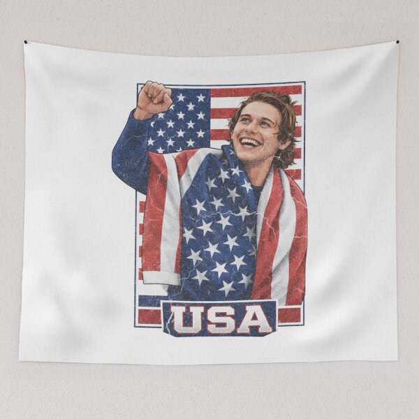 Item preview, Jack Hughes USA Hockey - Jack Hughes Missing Teeth USA Hockey, Jack Hughes USA Hockey Golden Goal Champion 2026 designed and sold by CLOUDYMOODS.