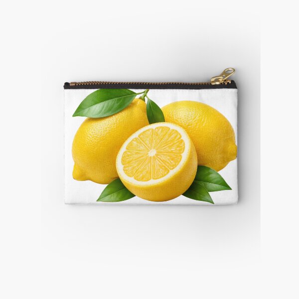 Item preview, Fresh Yellow Lemons with Green Leaves designed and sold by PriyankaSonara.
