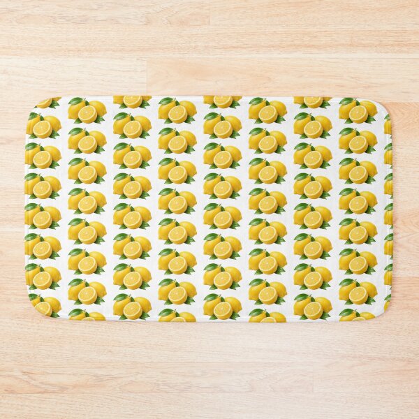 Item preview, Fresh Yellow Lemons with Green Leaves designed and sold by PriyankaSonara.
