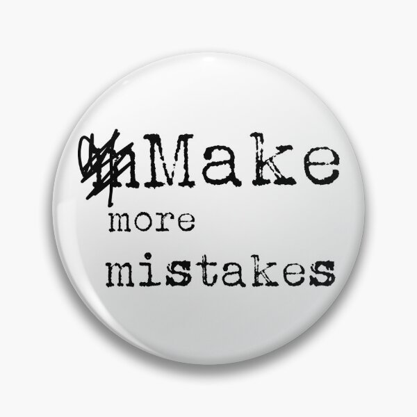 Item preview, Make more Mistakes | Inspirational Quote Tees designed and sold by SALENTOmadness.