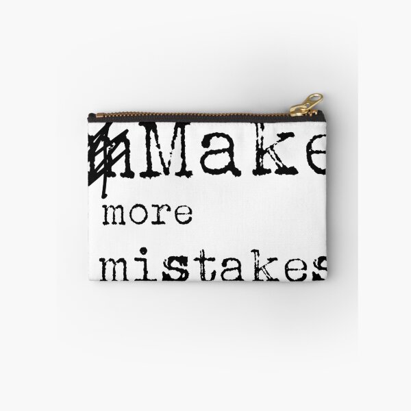 Item preview, Make more Mistakes | Inspirational Quote Tees designed and sold by SALENTOmadness.