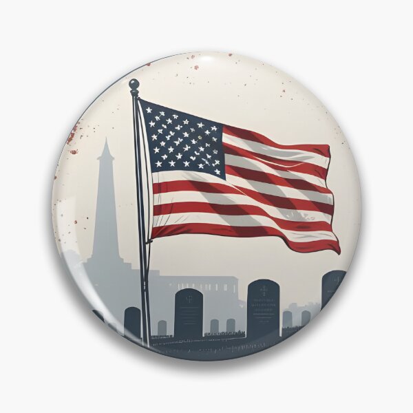 Item preview, In Honor of the Fallen Veterans Memorial Emblem designed and sold by BoralisSynth.