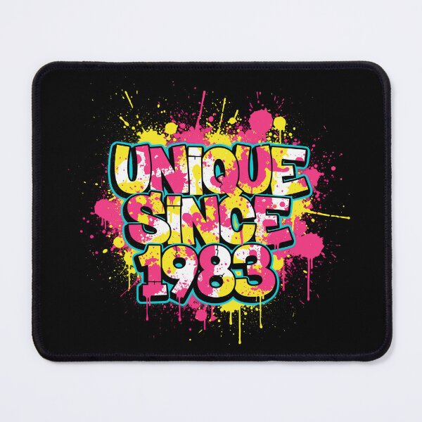 Item preview, Unique Since 1983 – Colorful Graffiti Pop Art Design for a Birthday designed and sold by Fuechse.