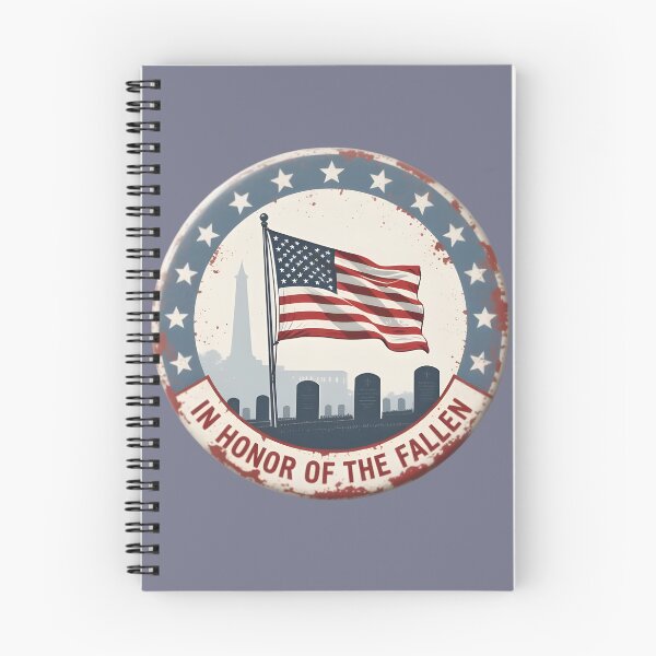 Item preview, In Honor of the Fallen Veterans Memorial Emblem designed and sold by BoralisSynth.