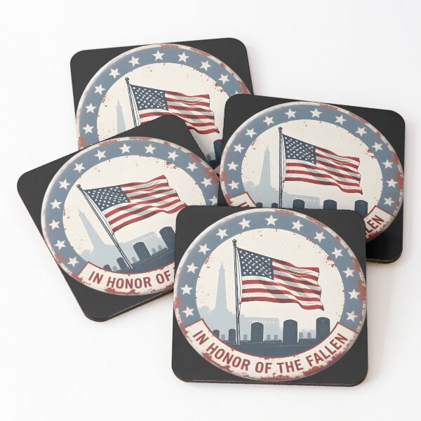 Item preview, In Honor of the Fallen Veterans Memorial Emblem designed and sold by BoralisSynth.