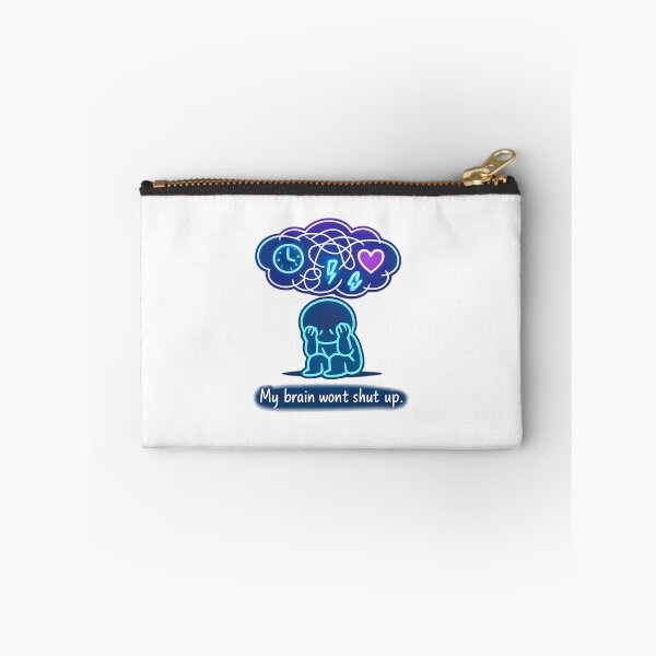 Item preview, My Brain Won’t Shut Up Mental Health Overthinking Design designed and sold by Mix Mood.