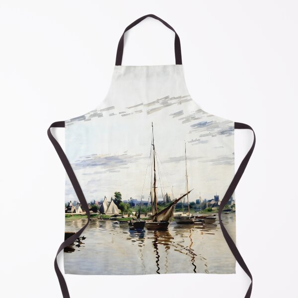 Item preview, Argenteuil: Sailboats on the Sunlit Seine with Reflections of Sky and Water designed and sold by artdesignsnow.