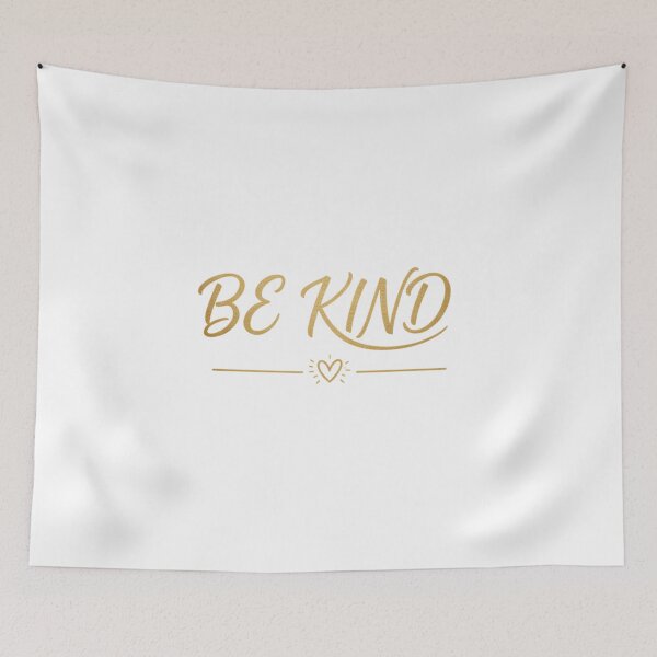 Item preview, Be Kind Gold Script Minimal Elegant Quote designed and sold by daila70.