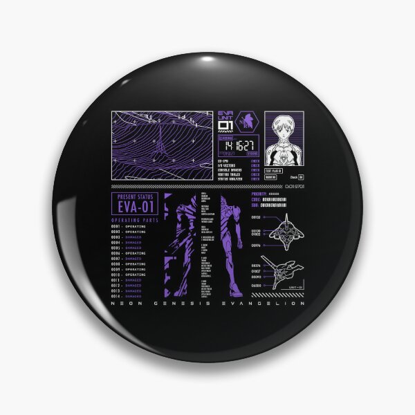 Item preview, 476b Eva 01 WhtViolet designed and sold by Yexart.